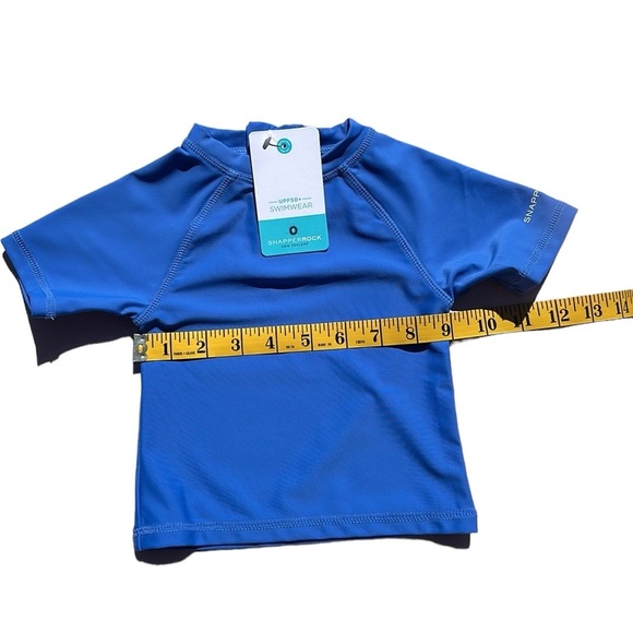 NWT Snapper Rock Rashguard Top
Short Sleeve Navy Blue Size 6-12 mos - Picture 4 of 7